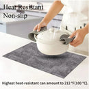 Axyaa Leather Dining Table Mat Set - Heat Resistant, Waterproof, Wipeable Placemats
