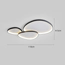 Axyaa LED Ceiling Light: Nordic Minimalist Dimmable Lighting Fixture