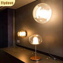 Axyaa Smoke Grey Glass Iron Floor Lamp for Living Room Bedroom Lighting