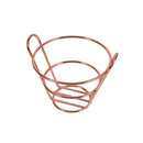 Axyaa French Fries Cone Basket Holder Set - Food Display Rack with Dip Dishes & Chicken Snack Bowl