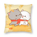 Axyaa Bedroom Living Room Couple Cute Cat Fishing Goma Federa Decor Set