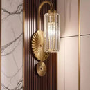 Axyaa Crystal Wall Lamp for Living Room and Hotel Bedroom