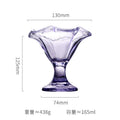 Axyaa Glass Dessert Bowl Set Molecular Cuisine Tableware