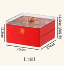 Axyaa Dry Fruit Storage Box - High-end Snack Display Plate