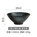 Axyaa Large Ramen Bowl, Japanese Style Ceramic Soup Bowl, Creative Tableware