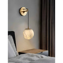 Axyaa Copper Marble Wall Lamp - Modern Bedroom, Hotel Design, Light Luxury Entrance