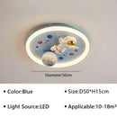 Axyaa Astronaut LED Ceiling Light for Modern Kids Room, Nordic Design, Home Decor Lighting