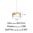 Axyaa Luxury Glass Strip Pendant Lights - Single & Triple Head Bar Suspension Lamp