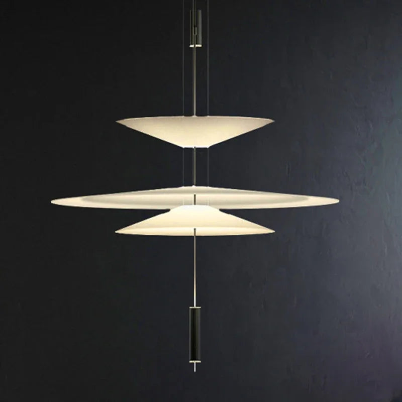 Axyaa Saucer LED Pendant Lamp | Designer UFO Hanging Light for Home Decor