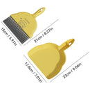 Axyaa Mini Broom & Dustpan Set: Household Sweeping Brush with Garbage Shovel