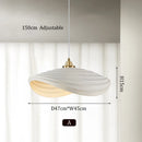 Axyaa Cream Style Metal Pendant Chandelier Scandinavian Nordic Living Room Dećor
