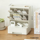 Axyaa Desktop Pencil Holder Organizer with Divided Drawer for Office and Students