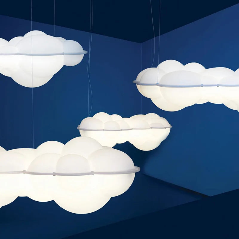 Axyaa LED Cloud Pendant Lamp for Indoor Living Room Bedroom Decor