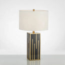 Axyaa Luxury Gold Metal LED Desk Lamp - Nordic Modern Design