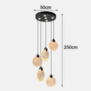 Axyaa Modern Indoor Chandeliers LED Pendant Ceiling Lights for Dining Room