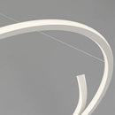 Axyaa LED Circular Hanging Pendant Lamp for Modern Home Decoration