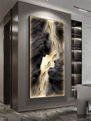 Axyaa Modern LED Wall Art Lamp for Home Decor