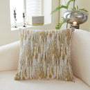 Axyaa Large Textured Accent Pillowcases, 45x45cm, Abstract Jacquard Design