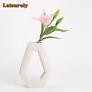 Ceramic Flower Vase Set Axyaa - Living Room Wedding Decor Arrangement