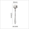 Axyaa Stainless Steel Heart Spoon for Coffee, Dessert, and Ice Cream