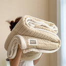 Axyaa Soft Velvet Double-Sided Fleece Blanket & Pillowcase Set for Warmth & Luxury