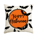Axyaa Halloween Pillowcase Cojines Funny Cushion Cover Home Sofa Decoration