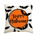 Axyaa Halloween Pillowcase Cojines Funny Cushion Cover Home Sofa Decoration