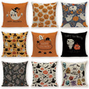 Halloween Demon Cushion Cover for Festive Home Decor by Axyaa