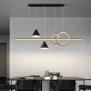 Axyaa Modern Minimalist LED Pendant Chandelier for Home Decor Lighting