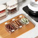 Axyaa Spice Storage Boxes: Multi-layered Plastic Seasoning Organizer for Kitchen