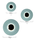 Axyaa Round LED Wall Lamp: Modern Nordic Wall Lights for Indoor Lighting, Living Room, Bedroom
