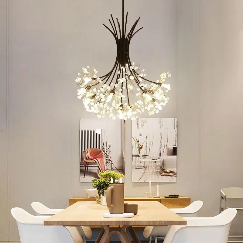 Axyaa Dandelion Chandelier: Modern Nordic Style for Bedroom and Living Room