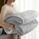 Axyaa Cozy Plush Fleece Blanket for Bed Sofa - All Season Lightweight Warm Winter Blanket