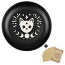 Moonphase Jewelry Dish for Rituals and Decor by Axyaa - 5.5inch Decorative Tray