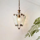 Axyaa Glass Pendant Lights - French Vintage Design for Dining Room, Bar Counter