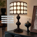 Axyaa Antique Wood Desk Lamp for Japanese Wabi Sabi Living, Bedroom, Study Room, Hotel