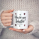 Axyaa Lobster Mug Set | Friends Gift | Novelty Ceramic Tea Coffee Cup