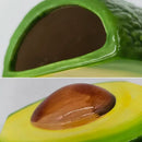 Axyaa Avocado Vase Ceramic Desk Decoration with Artificial Flowers