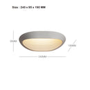 Axyaa Modern LED Aluminium Wall Lamps - Indoor Lighting for Bedroom, Living Room, Corridor