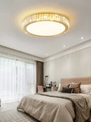 Axyaa Crystal Ceiling Light: Minimalist Nordic Bedroom Fixture