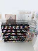 Axyaa Acrylic Marker Pen Organizer Stationery Holder Shelf - Office School Supplies Storage