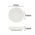 Axyaa Ceramic Plate Set for Molecular Cuisine and Desserts