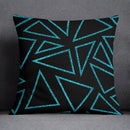 Axyaa Blue Fresh Air Pillowcase for Home, Office, Bedroom, Sofa, Car - Gift and Decoration