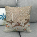 Easter Bunny Eggs Printed Pillow Covers 45x45cm - Axyaa Easter Decorations