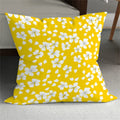 Axyaa Small Daisy Leaves Cushion Cover - Home Decor Pillowcases