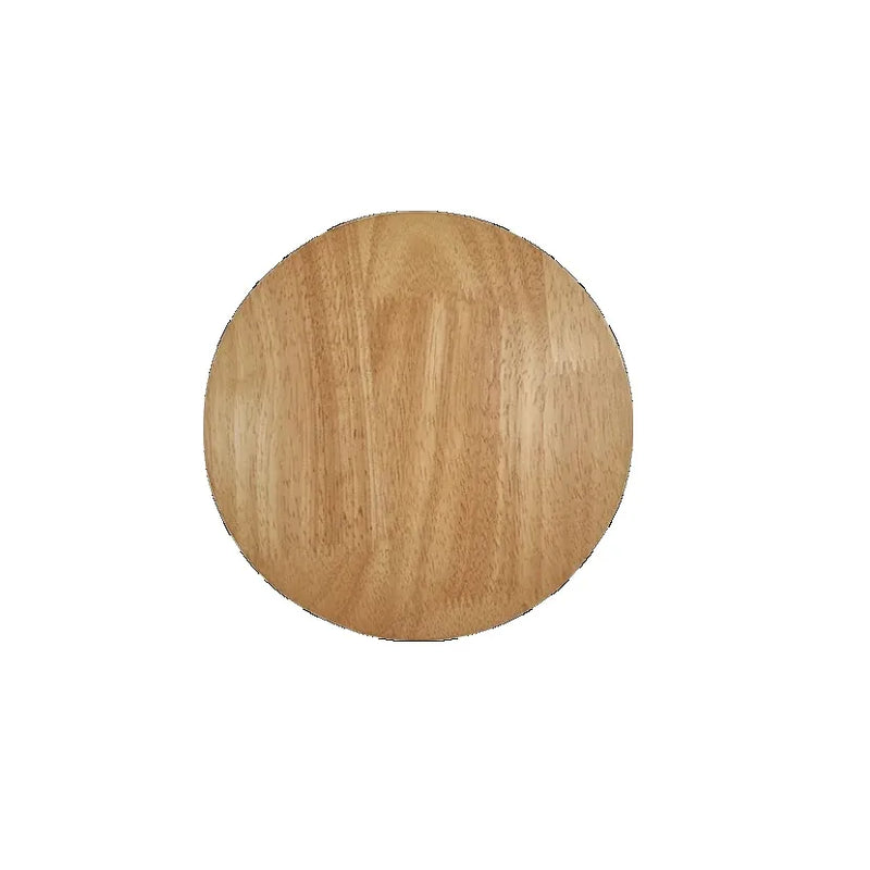 Axyaa Circular Wooden LED Wall Lamp for Bedroom Living Room Decor.