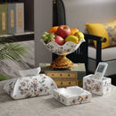 Axyaa Chinese Style Ceramic Tissue Box - Creative Home Decor and Storage Solution