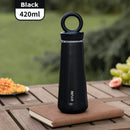 Stainless Steel Axyaa Thermos with Tea Infuser - Portable Insulated Hot Water Bottle