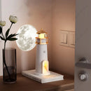 Axyaa Moon Projector Tower with Bluetooth Music Player and Motion Sensing