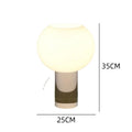 Axyaa Vintage Glass Desk Lamp LED - Bedroom Living Room Study Coffee Floor Light